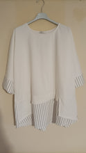 Prenesite sliku u preglednik galerije, Tunika, UNI velikost do 48/50, bela in bež