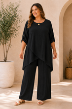 Prenesite sliku u preglednik galerije, KOMPLET, UNI velikost do 50, roza/višnja in temno modra barva (31314)
