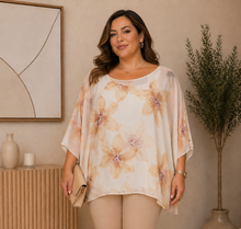 Prenesite sliku u preglednik galerije, Tunika, UNI velikost do 60 in več, rumena barva
