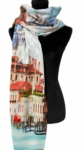 Kosmaten, topel šal iz viskoze, VENICE (SRR2-146)