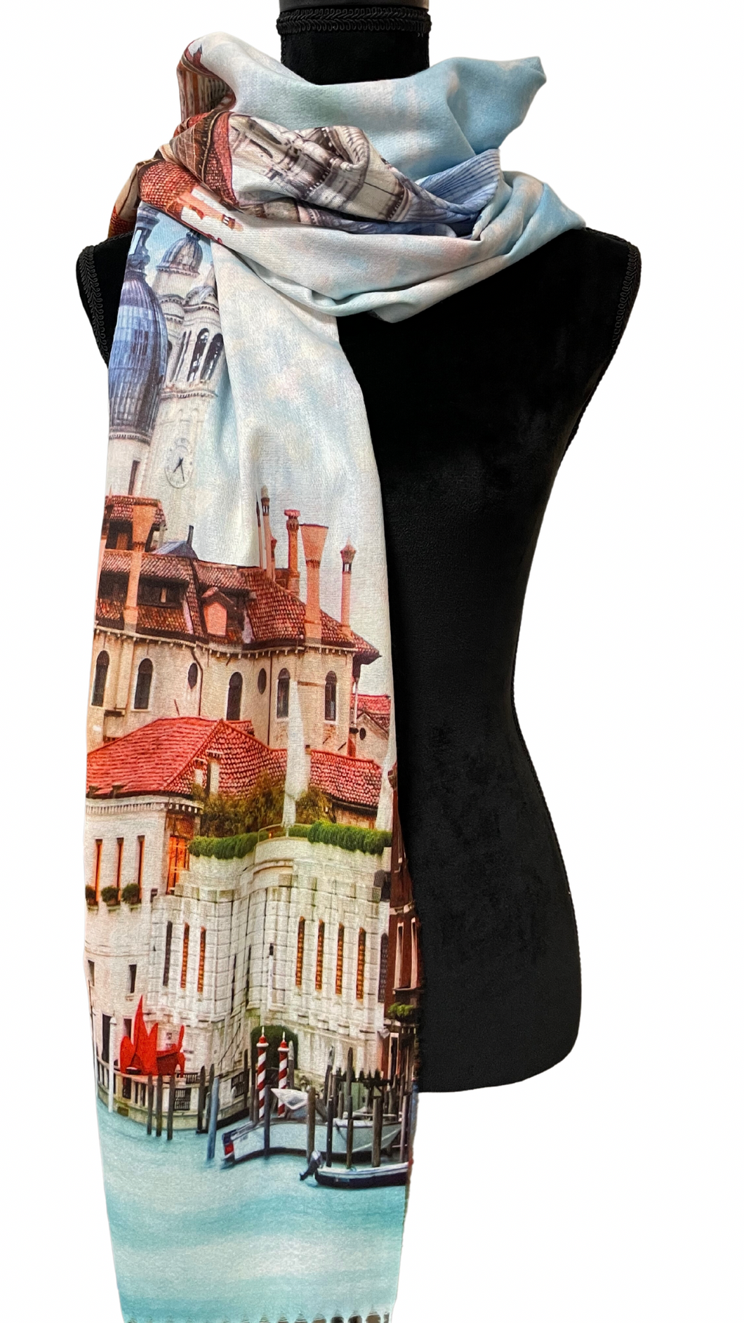 Kosmaten, topel šal iz viskoze, VENICE (SRR2-146)