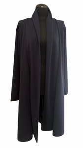 Nepodloženo elegantno ogrinjalo, UNI velikost do 52/54/56, TEMNO MODRO