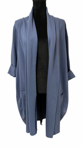 Tanjša bombažna jopa v kroju balončice, UNI velikost do št. 48/50/52, JEANS MODER
