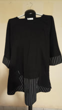 Naložite sliko v pregledovalnik galerije, Tunika, UNI velikost do 48/50, bela, bež in črna
