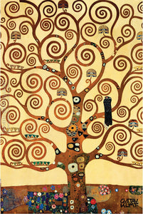 Topel šal iz viskoze, motiv slike KLIMT THE TREE OF LIFE