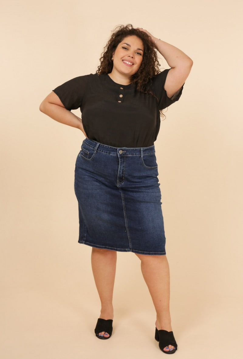Jeans suknja (pojedinačne veličine 44-54)